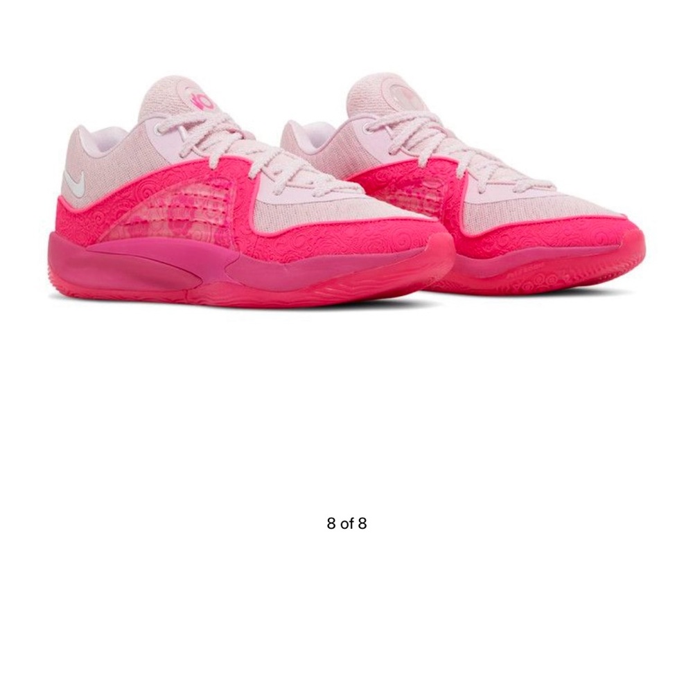 Nike KD 16 Aunt Pearl Pink size 8.5 MEN’S BASKETBALL SHOES